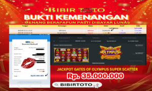 BIBIRTOTO – JP GATES OF OLYMPUS SUPER SCATTER Rp. 35.000.000